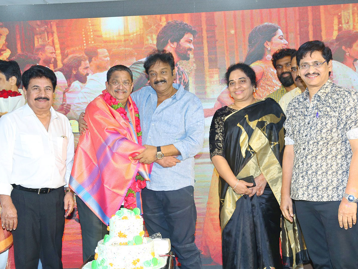 S V Krishna Reddy Organic Mama Hybrid Alludu Movie Song launch - Sakshi5