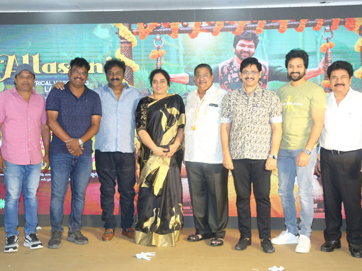 S V Krishna Reddy Organic Mama Hybrid Alludu Movie Song launch - Sakshi8