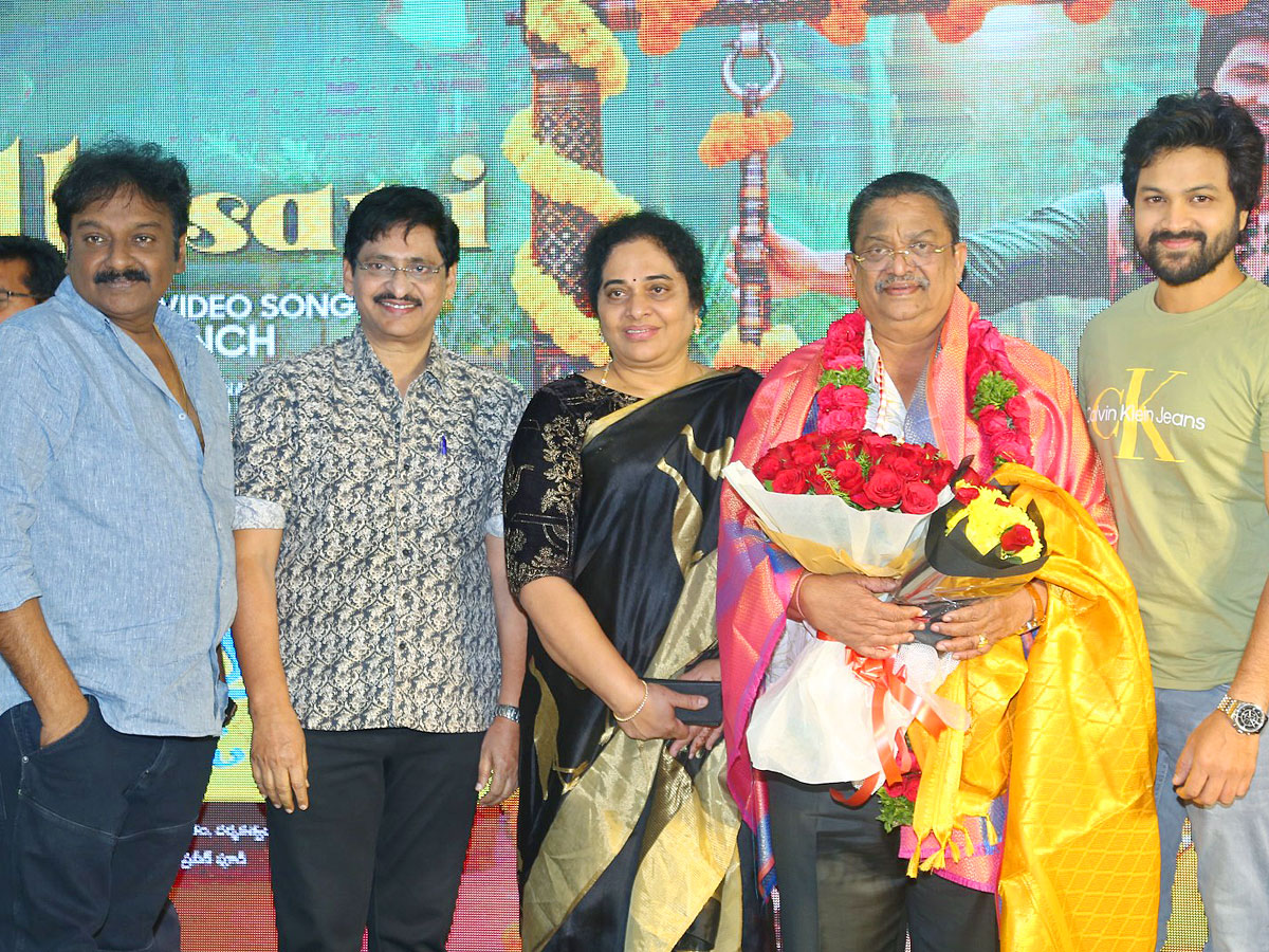 S V Krishna Reddy Organic Mama Hybrid Alludu Movie Song launch - Sakshi9