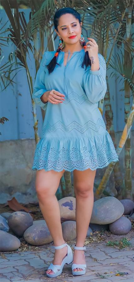 Anchor Anasuya Bharadwaj Traditional Photos - Sakshi12