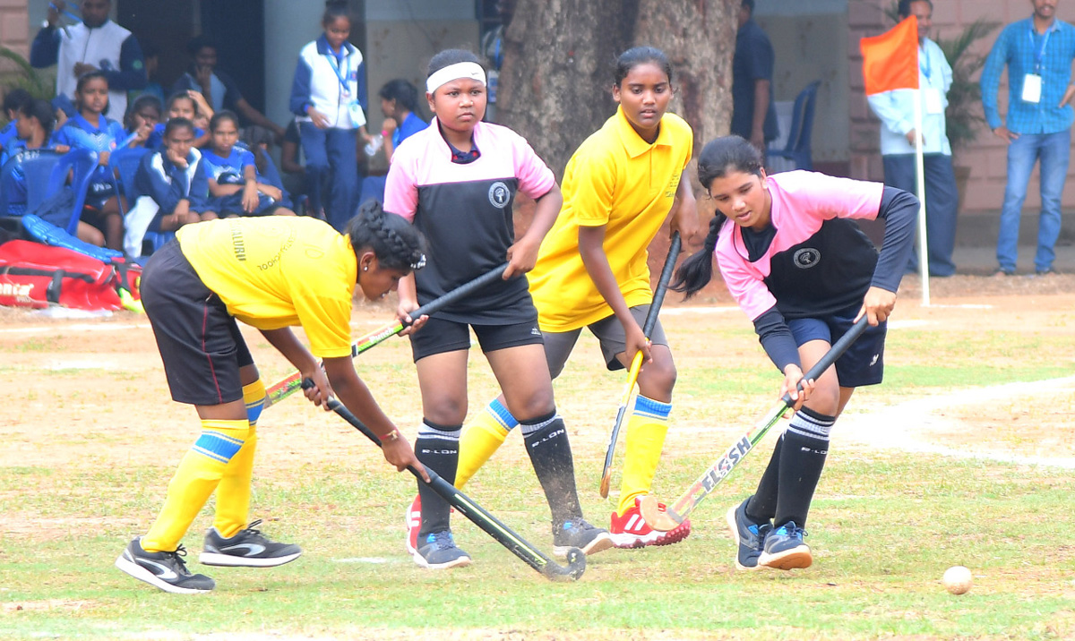 Ekalavya Model Schools National Sports Competitions Starts in Vijayawada - Sakshi1