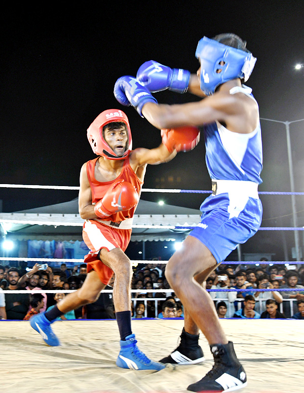 AP Tourism minister RK Roja Boxing Photos - Sakshi11