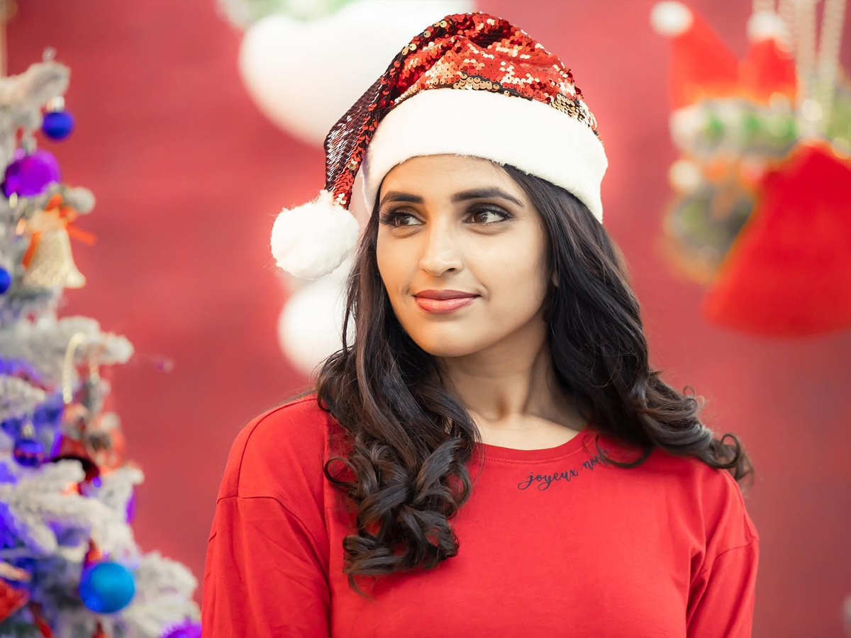 Anchor Shyamala At Christmas celebrations Photos - Sakshi5