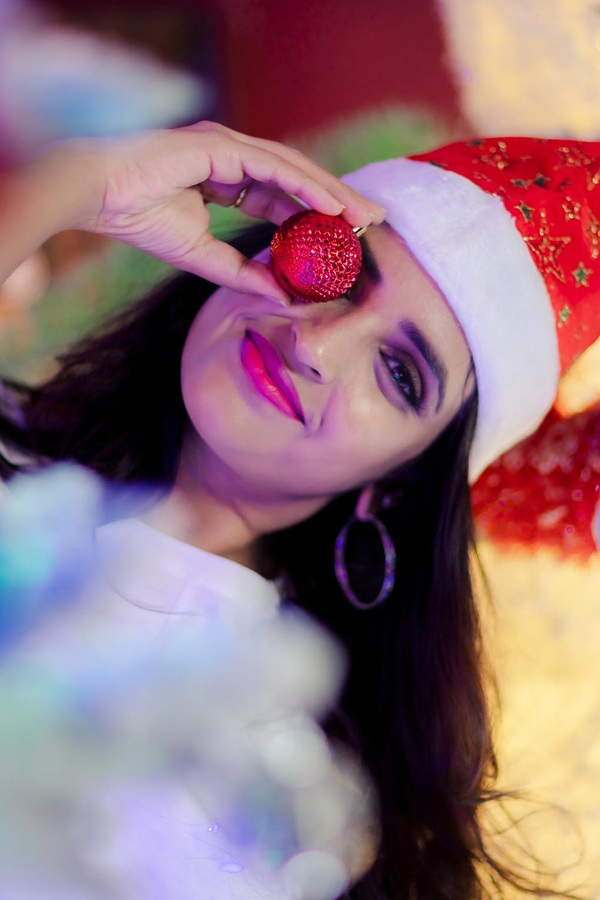 Anchor Shyamala At Christmas celebrations Photos - Sakshi8