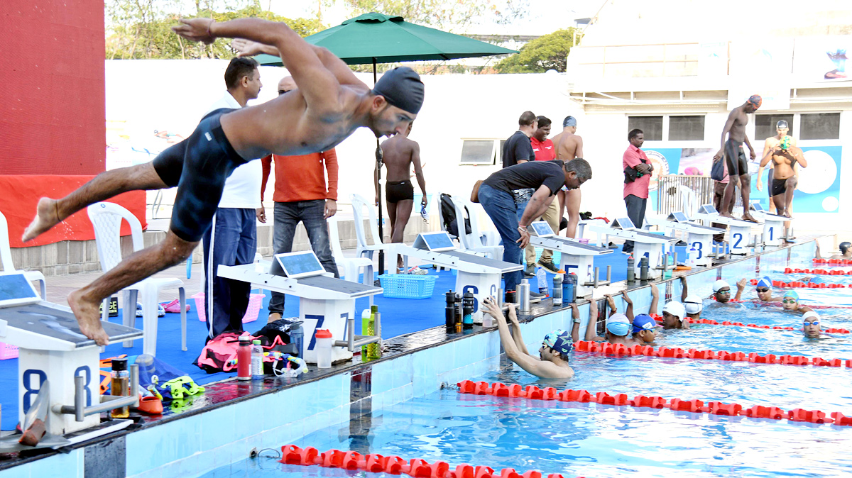 National Swimming Competition In Gachibowli At Hyderabad - Sakshi1