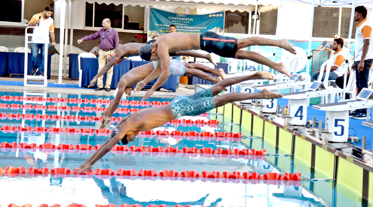 National Swimming Competition In Gachibowli At Hyderabad - Sakshi15