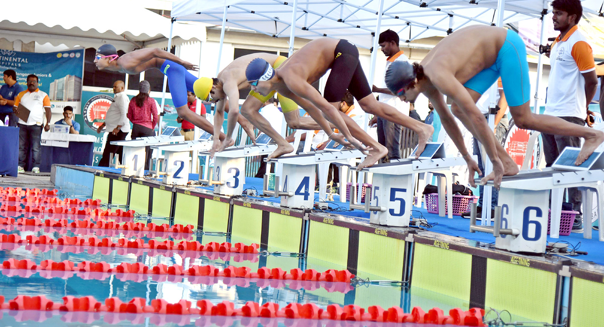 National Swimming Competition In Gachibowli At Hyderabad - Sakshi16