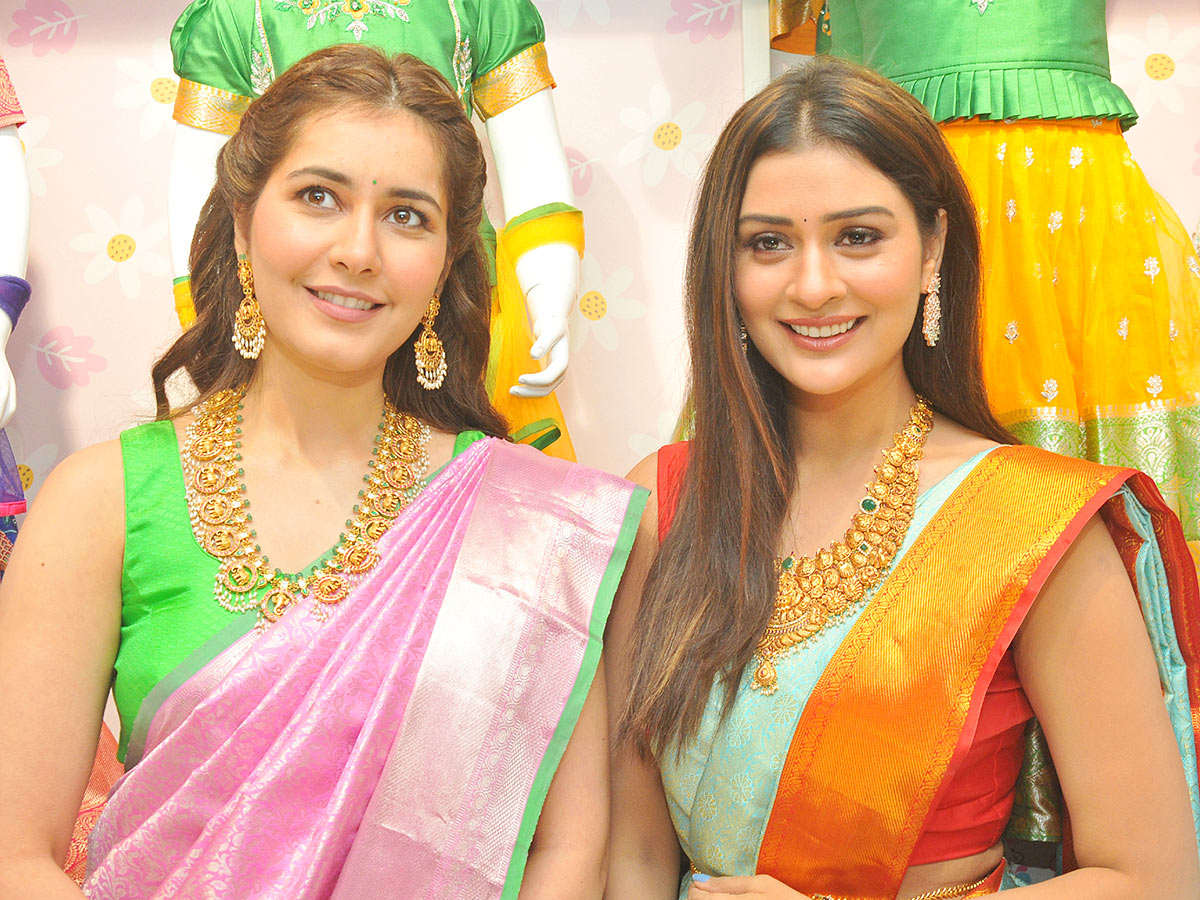 Actress Rashi Khanna Payal Rajput in Vizianagaram - Sakshi2