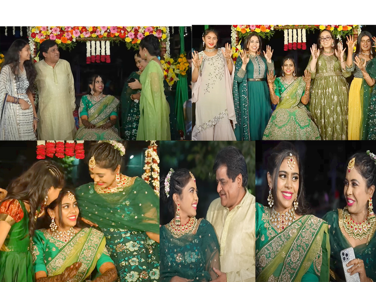Comedian Ali daughter Fatima mehndi function Photo Gallery - Sakshi1
