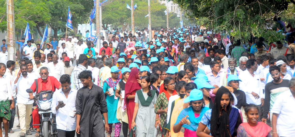Rayalaseema Garjana Grand Success in support of Kurnool Judicial Capital - Sakshi48