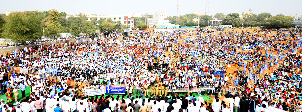 Rayalaseema Garjana Grand Success in support of Kurnool Judicial Capital - Sakshi12