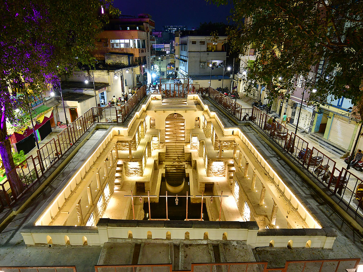 Revived Secunderabad Bansilalpet Stepwell Spectacular Photos - Sakshi1