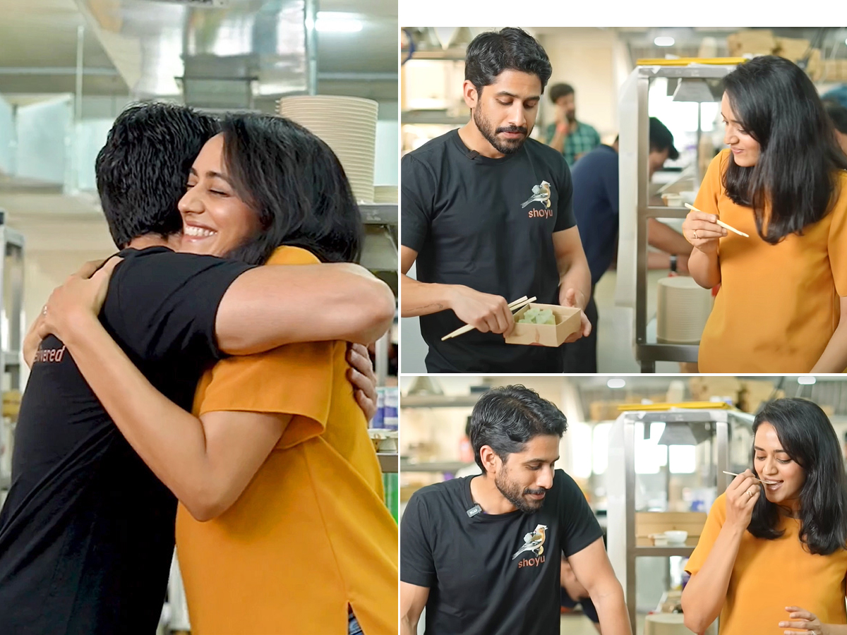 Akkineni Naga Chaitanya Fun With Venkatesh Daughter Photo Gallery - Sakshi1