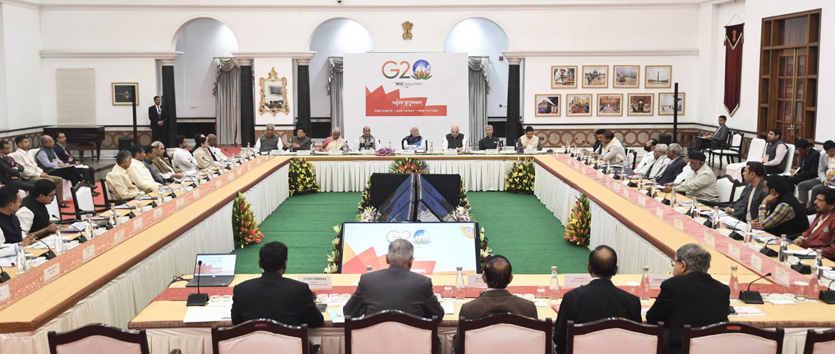 PM Modi Chairs All Party Meet On G20 summit - Sakshi13