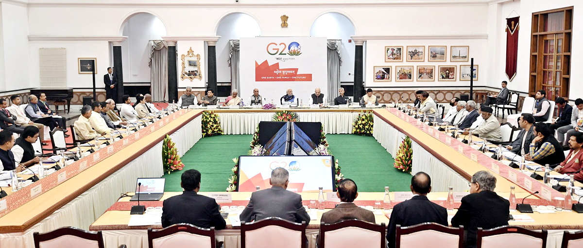 PM Modi Chairs All Party Meet On G20 summit - Sakshi14