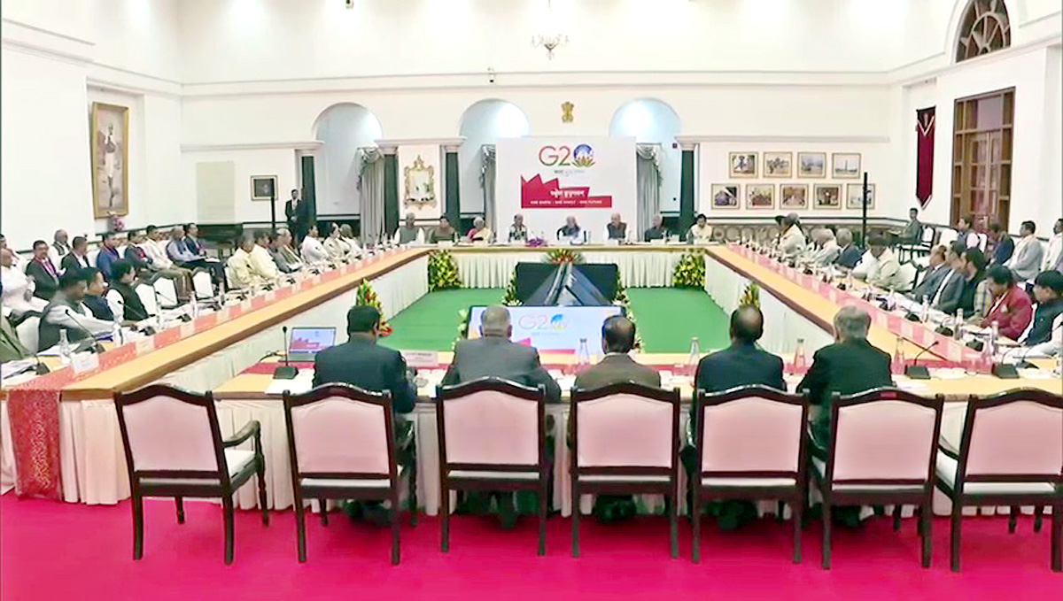 PM Modi Chairs All Party Meet On G20 summit - Sakshi19