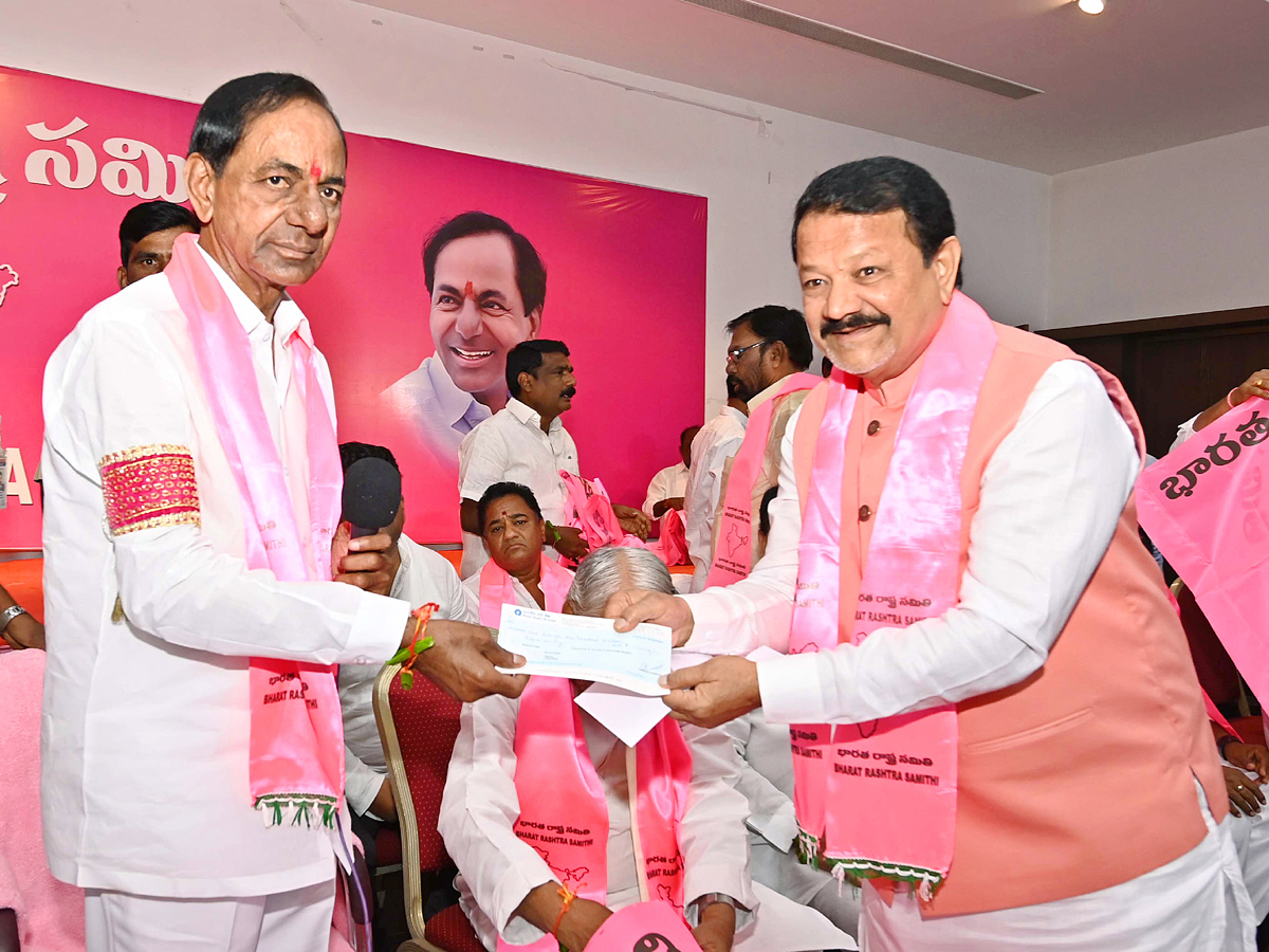 CM KCR officially launches Bharat Rashtra Samithi party Photo Gallery - Sakshi12