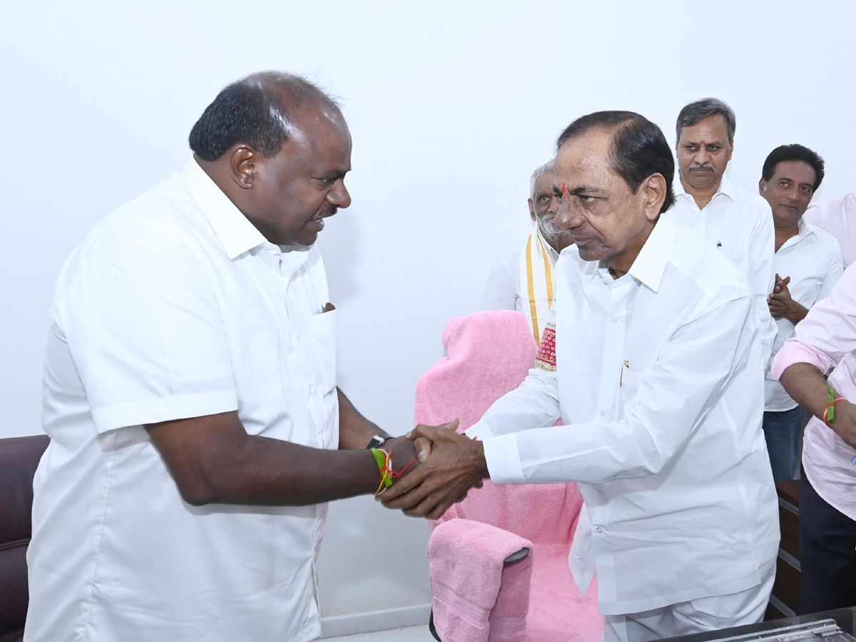 CM KCR officially launches Bharat Rashtra Samithi party Photo Gallery - Sakshi25
