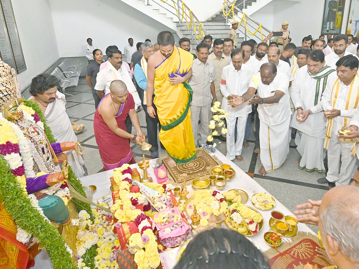 CM KCR officially launches Bharat Rashtra Samithi party Photo Gallery - Sakshi30