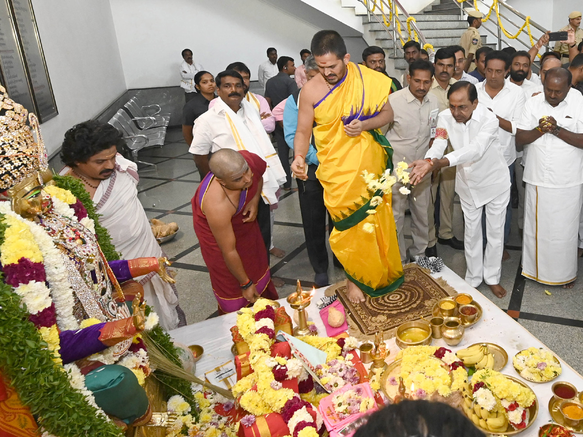 CM KCR officially launches Bharat Rashtra Samithi party Photo Gallery - Sakshi31