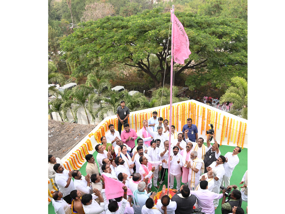 CM KCR officially launches Bharat Rashtra Samithi party Photo Gallery - Sakshi9