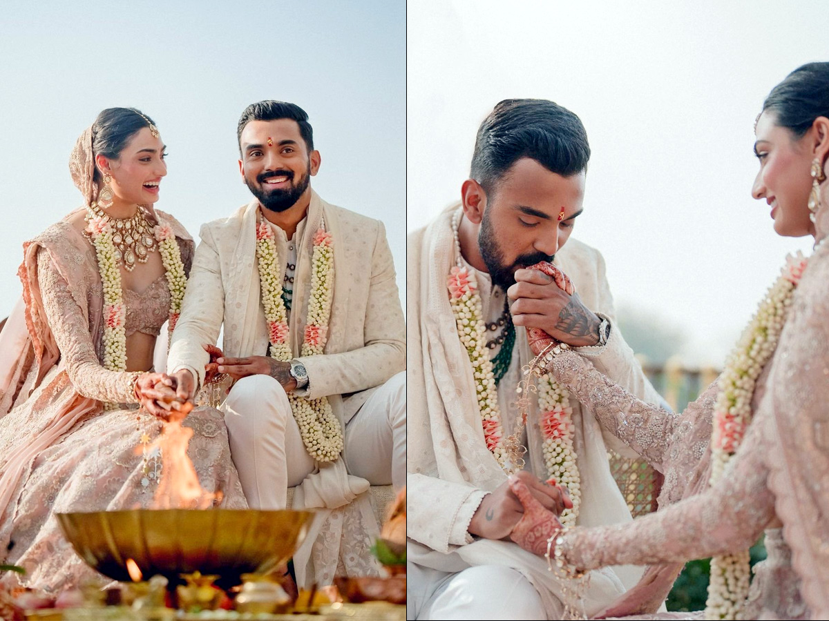 KL Rahul Athiya Shetty Wedding Photos - Sakshi1