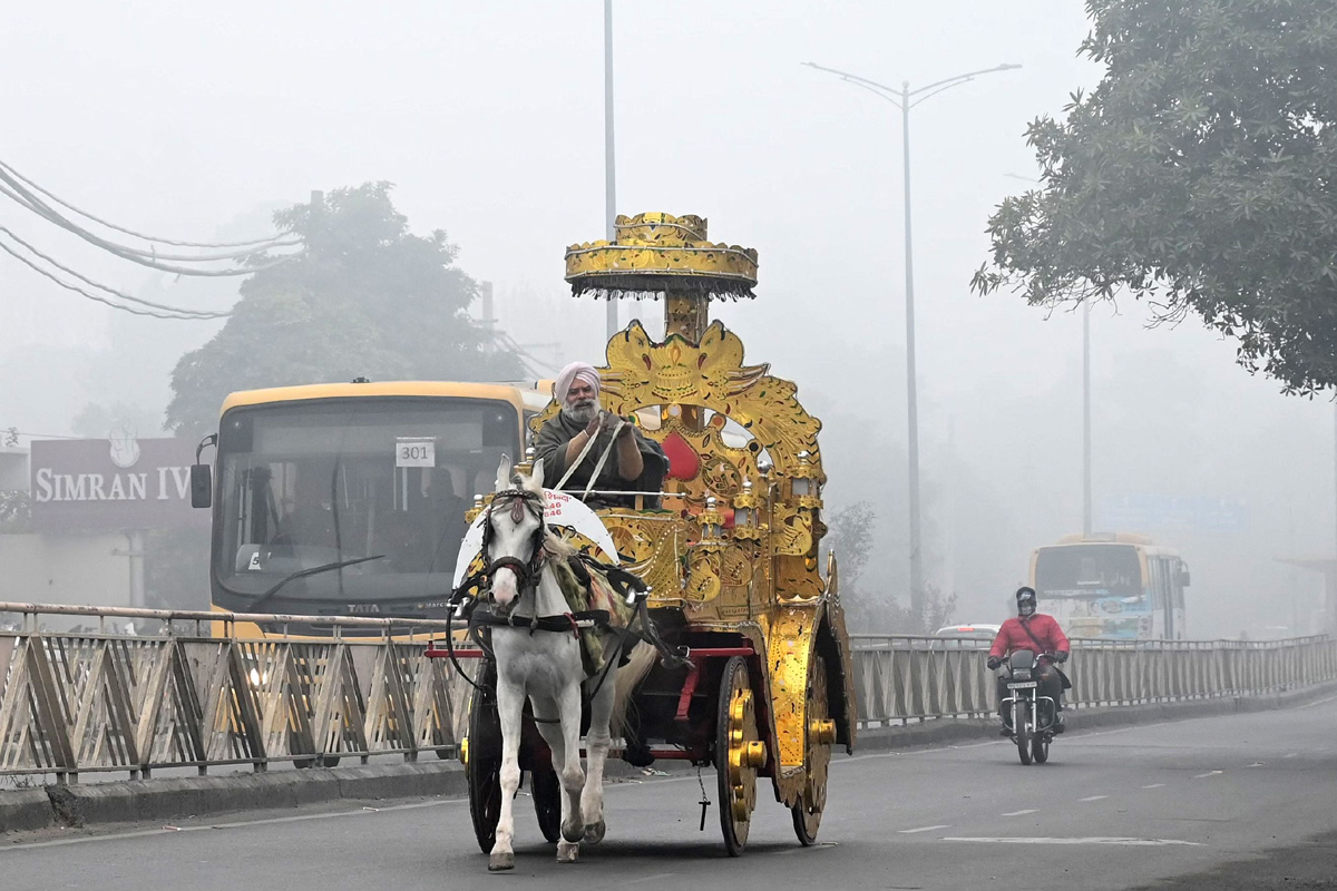 Cold wave continues in Delhi - Sakshi12