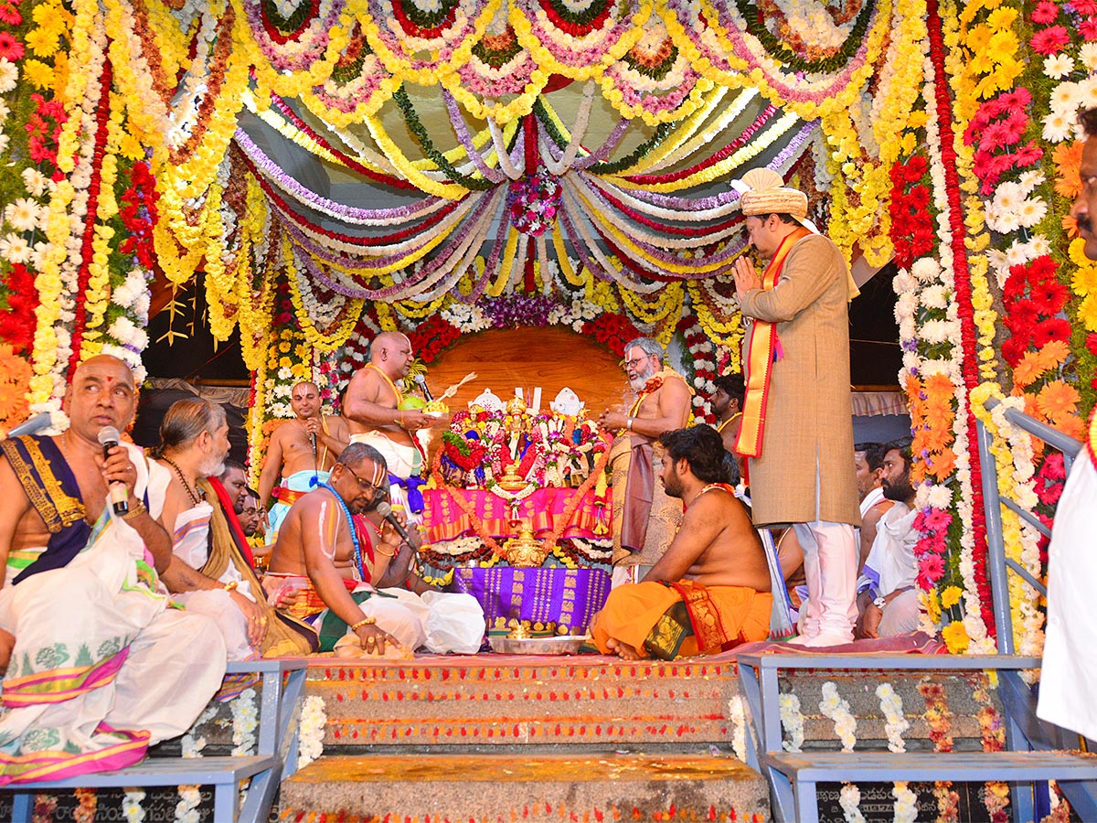 Lakshmi Narasimha Swamy Kalyanam At Antarvedi - Sakshi1