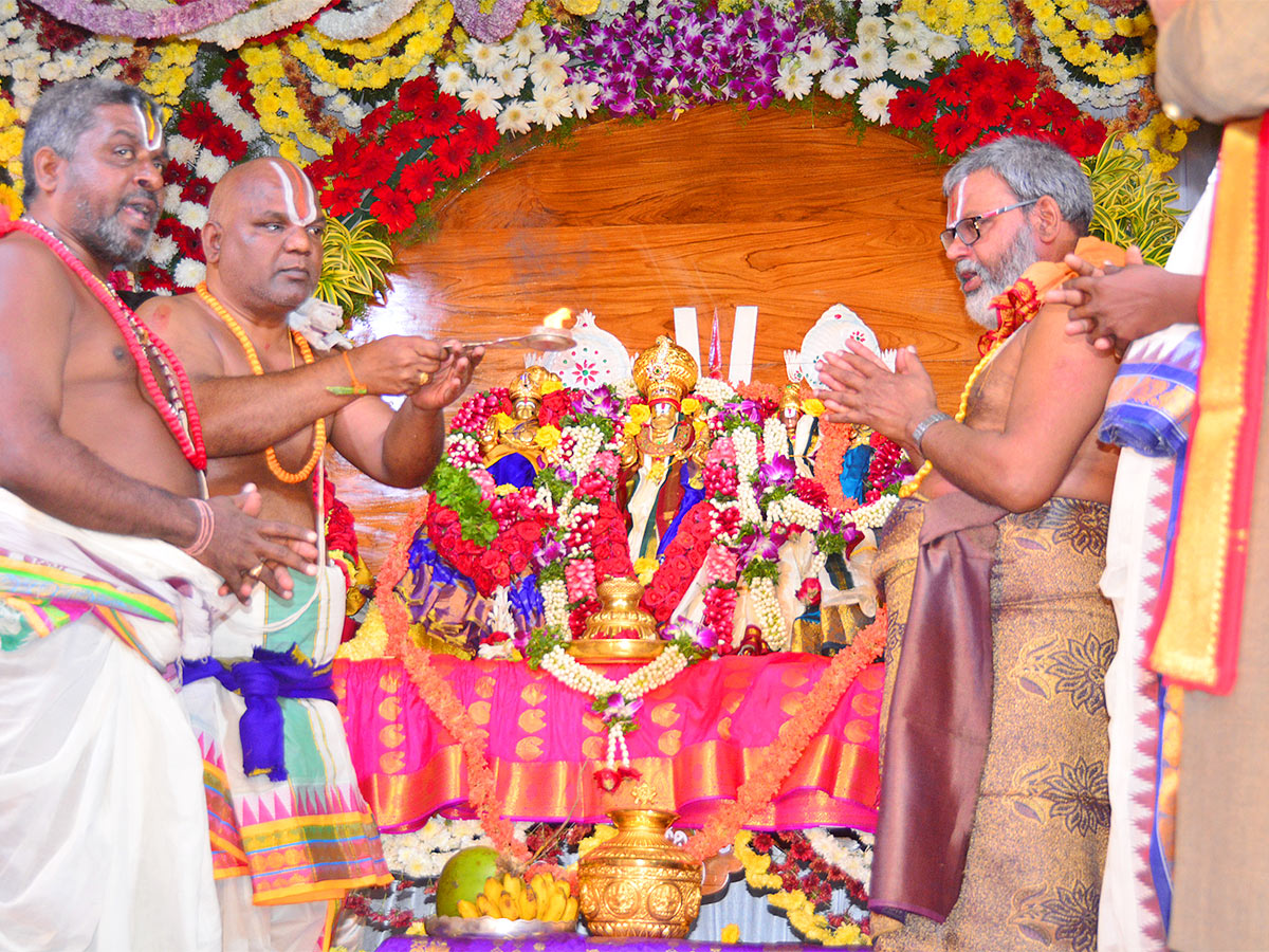 Lakshmi Narasimha Swamy Kalyanam At Antarvedi - Sakshi11