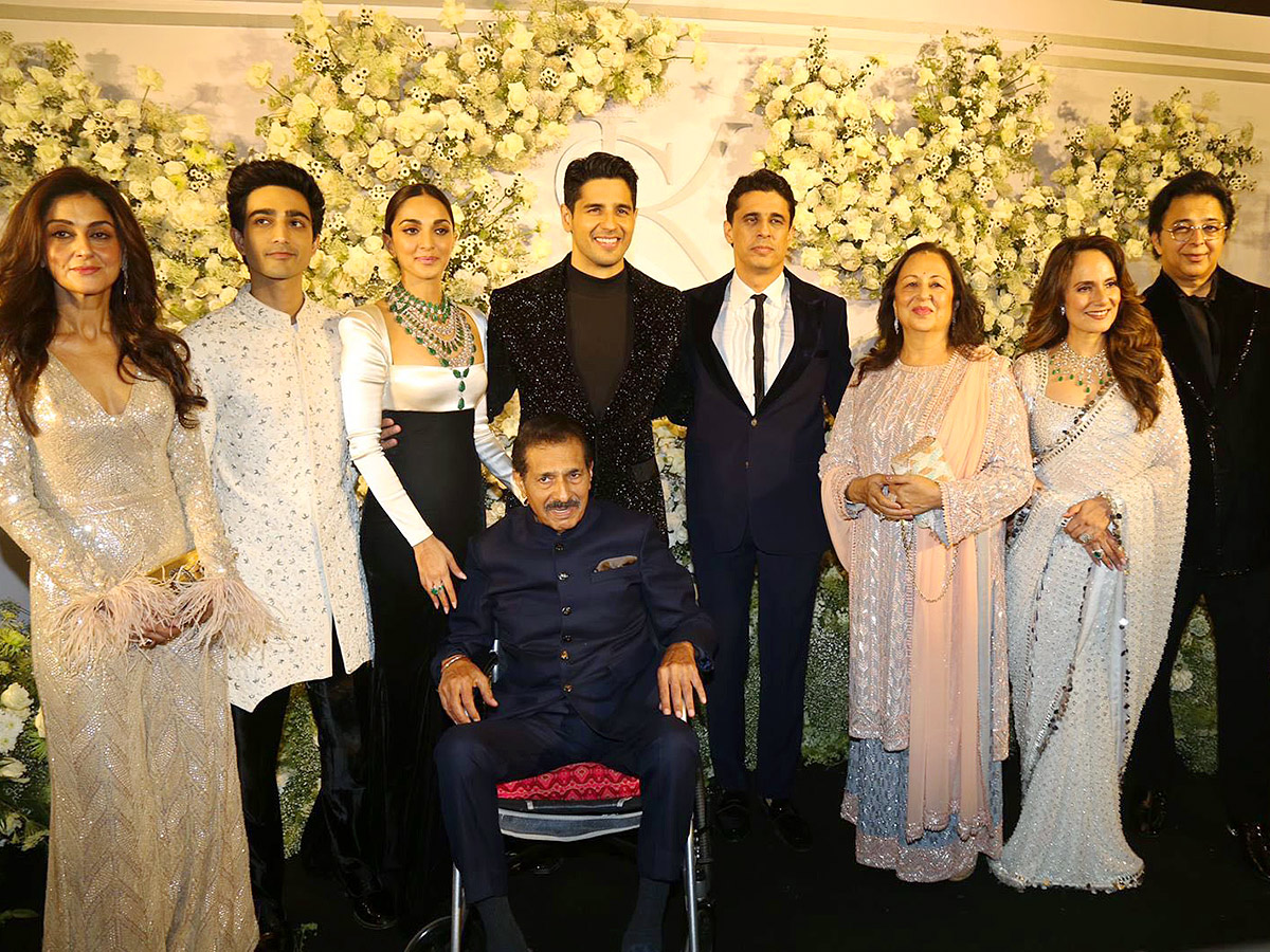 Sidharth Malhotra Kiara Advani Reception Photos - Sakshi22