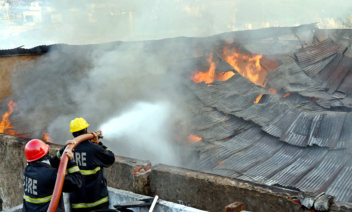 Fire Accident at PuranaPool In A Furniture Godown - Sakshi7
