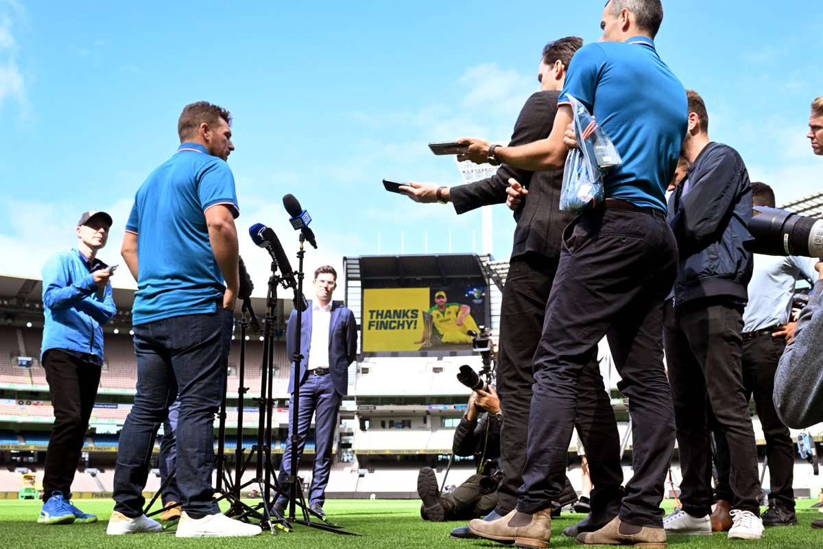 Aaron Finch Retirement - Sakshi5