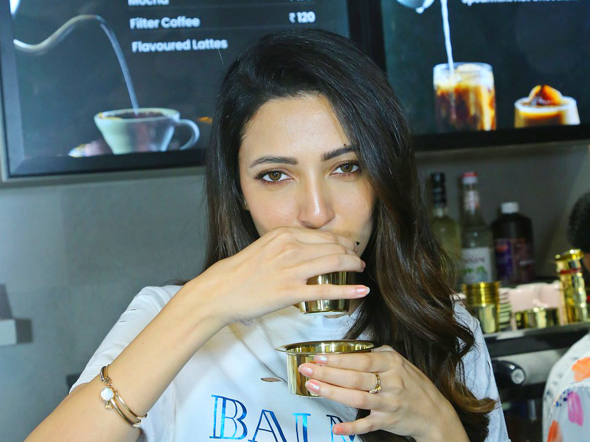 Actress Neha Shetty Launches Dumont Coffee Meets Ice Creamery Store in Kompally Photos - Sakshi14