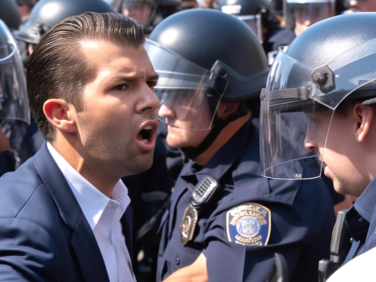 AI Generated Images Viral Predicts If Donald Trump Arrest - Sakshi8