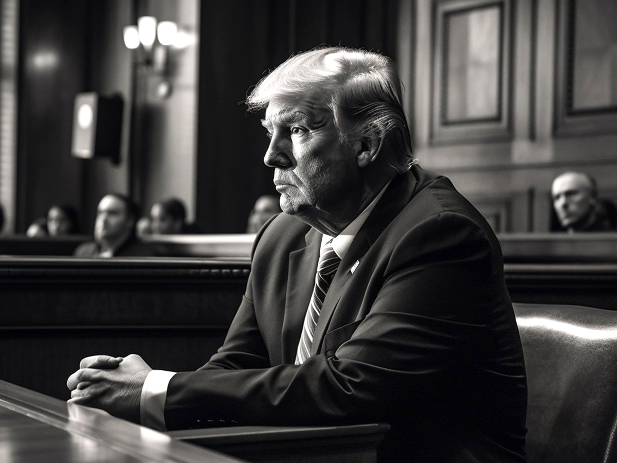 AI Generated Images Viral Predicts If Donald Trump Arrest - Sakshi16