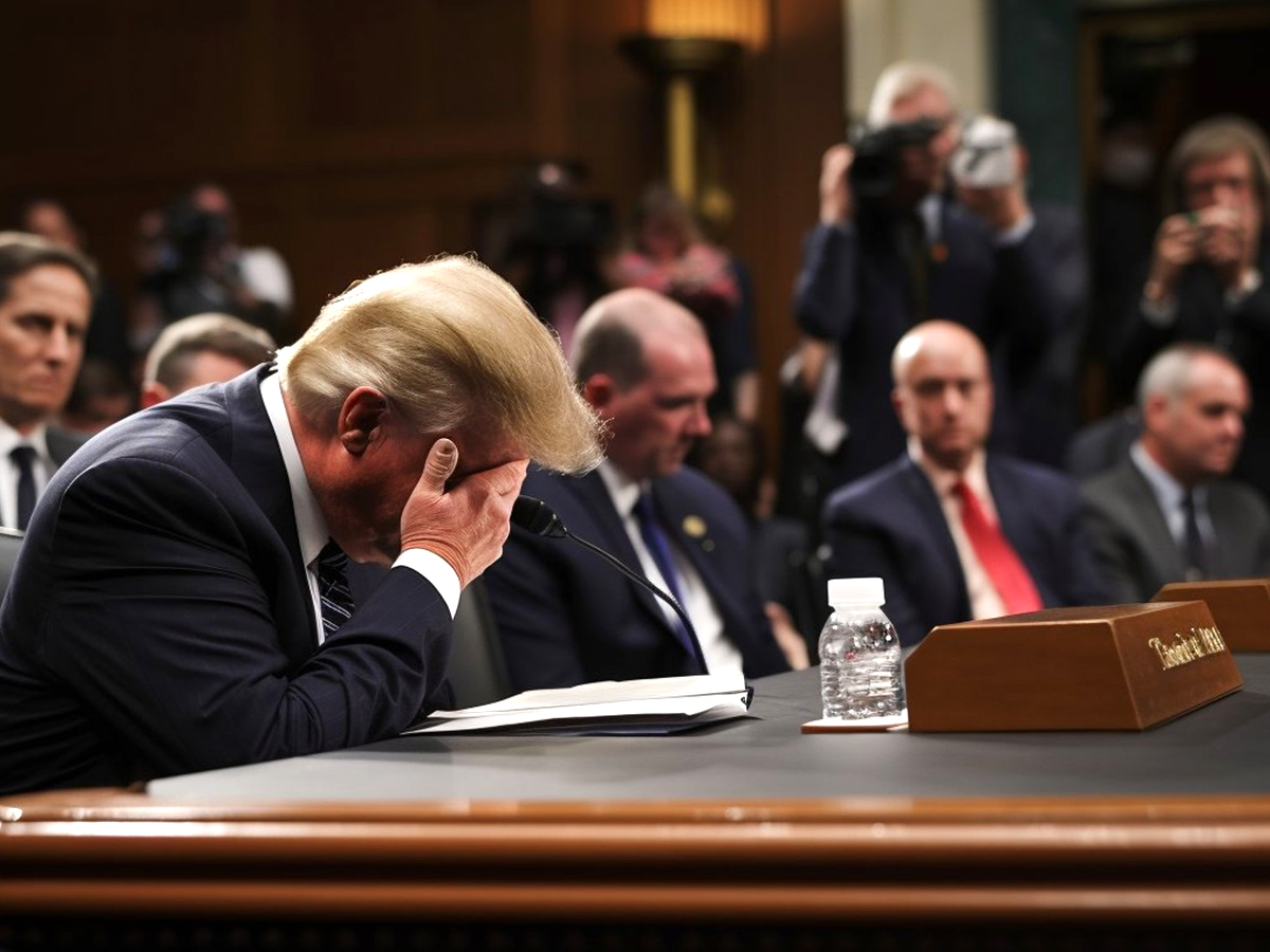 AI Generated Images Viral Predicts If Donald Trump Arrest - Sakshi19
