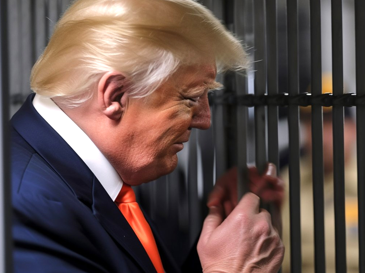 AI Generated Images Viral Predicts If Donald Trump Arrest - Sakshi23