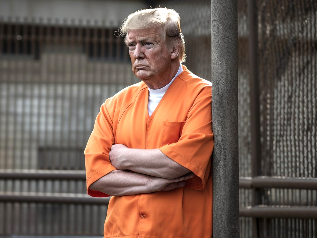 AI Generated Images Viral Predicts If Donald Trump Arrest - Sakshi31