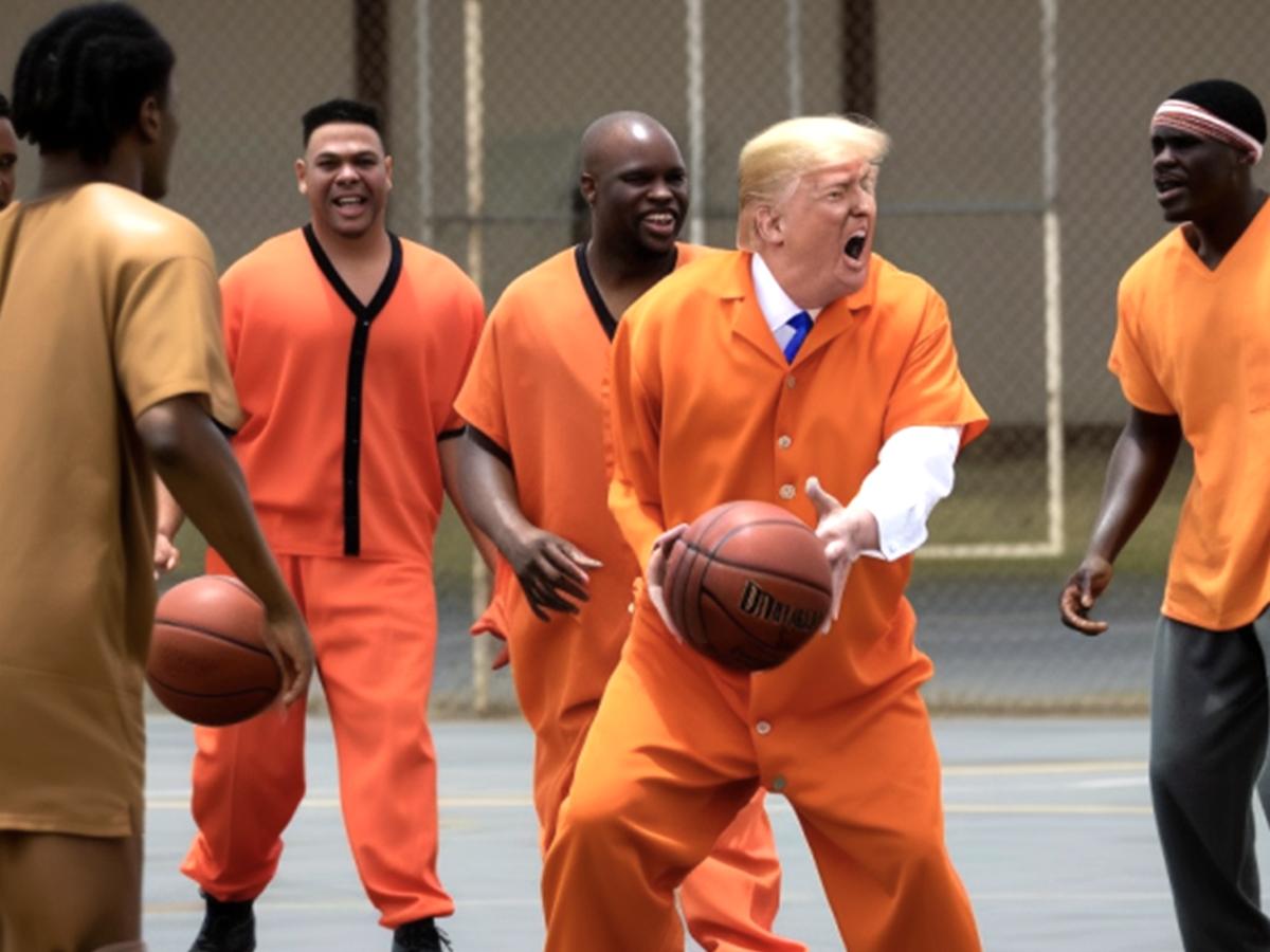 AI Generated Images Viral Predicts If Donald Trump Arrest - Sakshi32