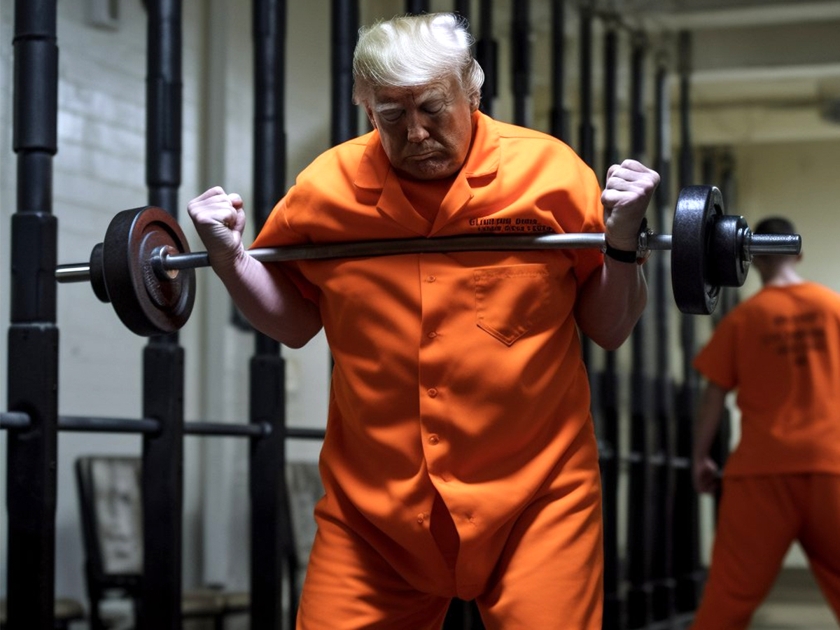 AI Generated Images Viral Predicts If Donald Trump Arrest - Sakshi33