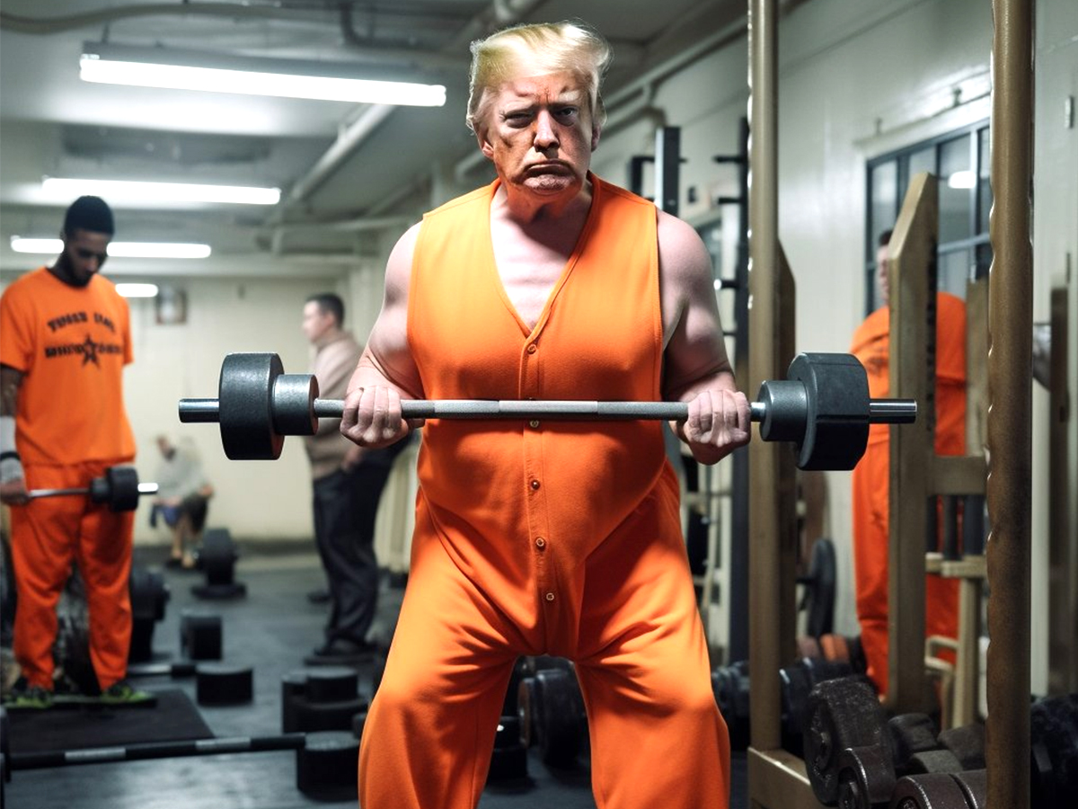 AI Generated Images Viral Predicts If Donald Trump Arrest - Sakshi34