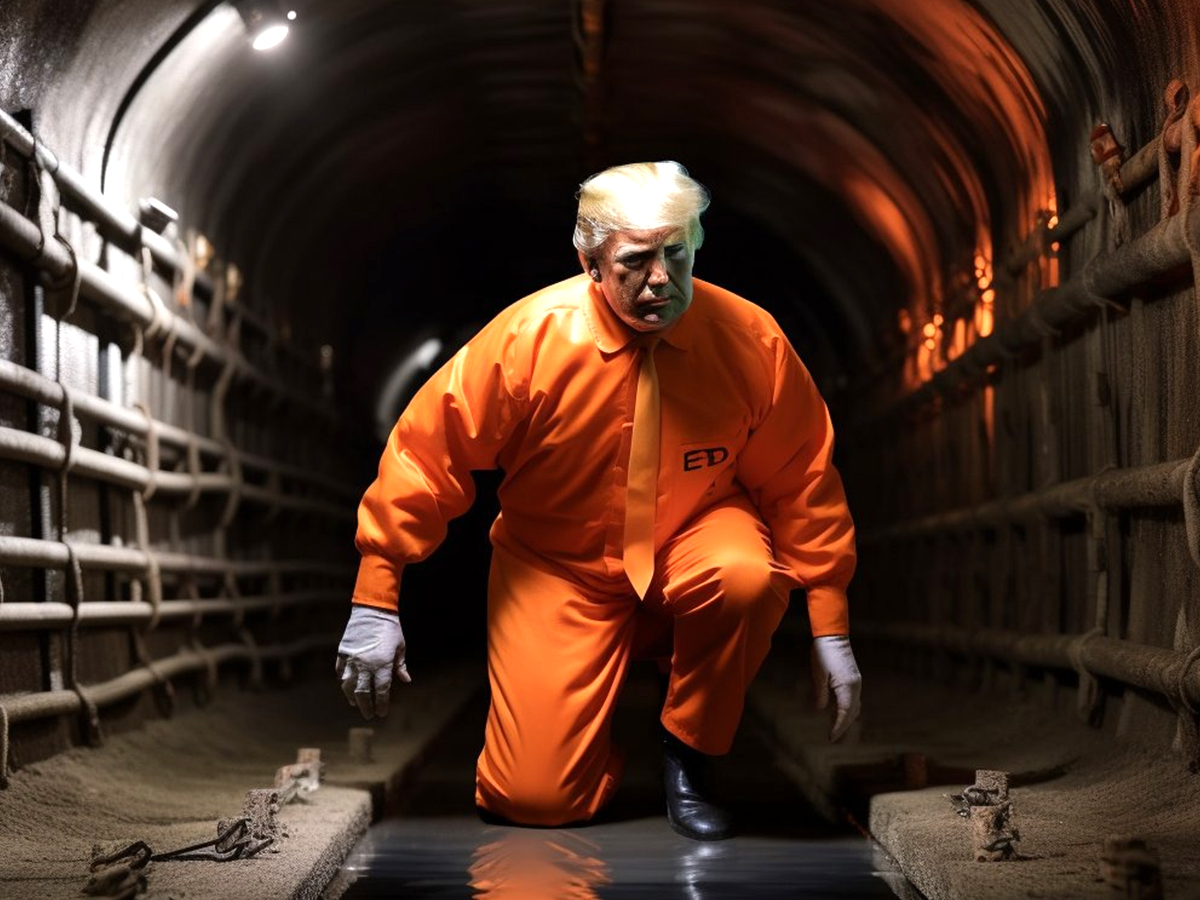 AI Generated Images Viral Predicts If Donald Trump Arrest - Sakshi40