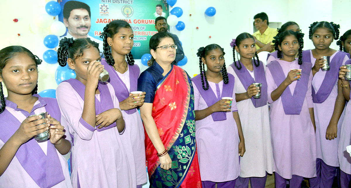 Jagananna Gorumudda Ragi Java Menu Launched by CM Jagan - Sakshi21