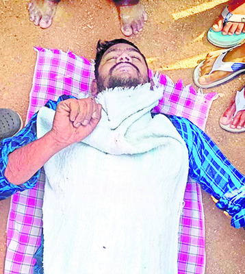 చీలి ప్రసన్నకుమార్ మృతదేహం 2