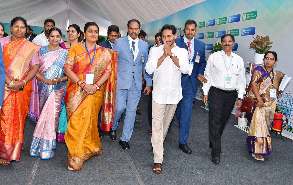 CM YS Jagan inaugurates Andhra Pradesh Global Investors Summit 2023 - Sakshi3