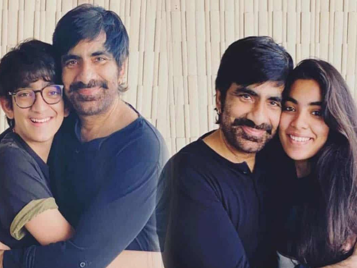Mass Maharaja Ravi Teja Family Photos - Sakshi2