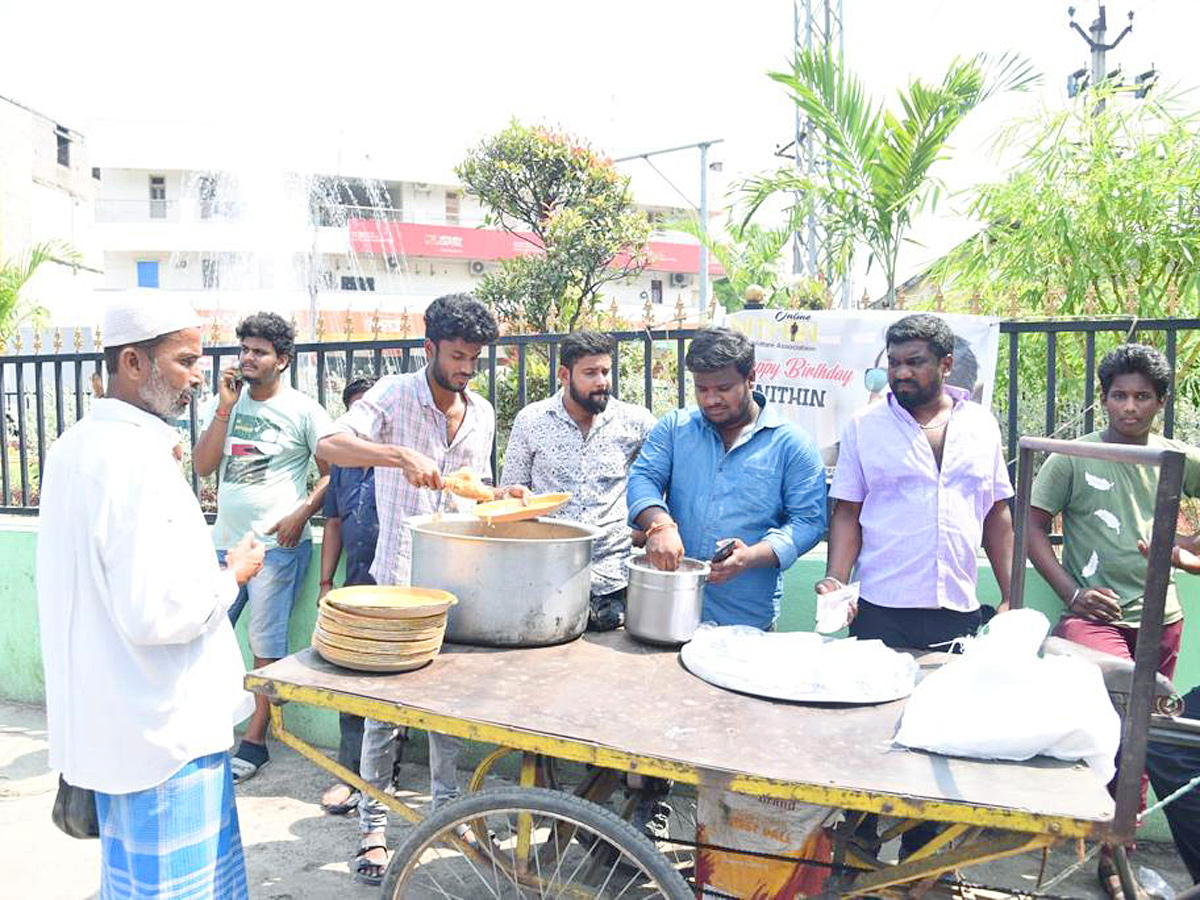 Nithin’s Birthday Celebrations by Fans Photos - Sakshi7