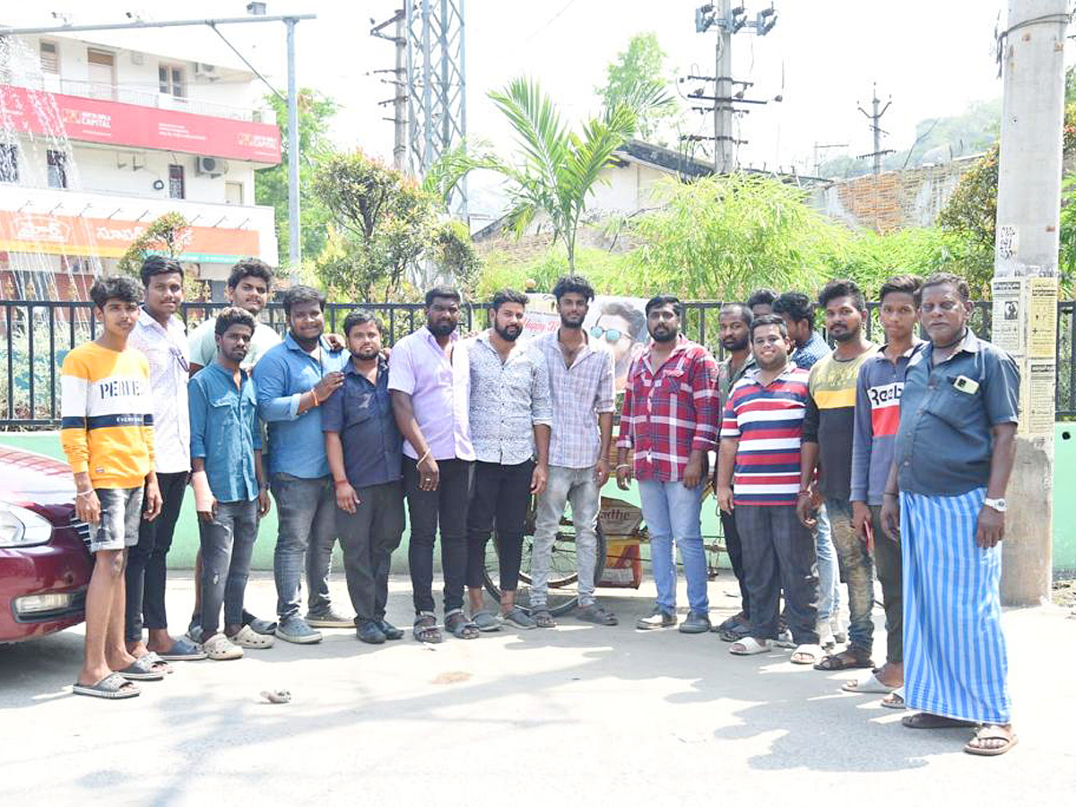Nithin’s Birthday Celebrations by Fans Photos - Sakshi8