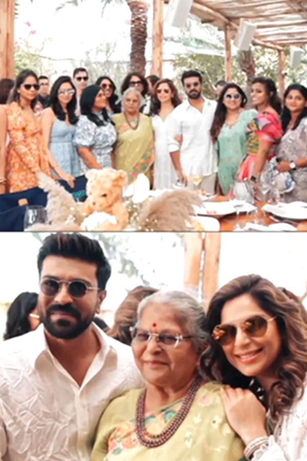 Ram Charan Upasana Baby Shower Function In Dubai Photos - Sakshi7