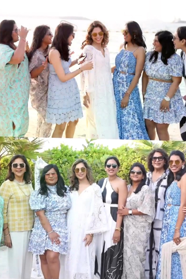 Ram Charan Upasana Baby Shower Function In Dubai Photos - Sakshi14